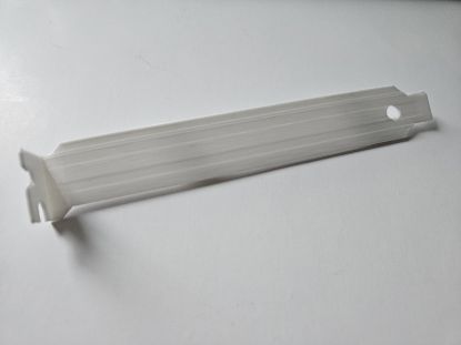 Picture of WHITE PLASTIC HIGH PROFILE BLANK BRACKET FOR ISA CARD XT-IDE XT-CF