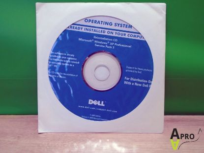 Picture of DELL WINDOWS XP PROFESSIONAL SP3 REINSTALLATION CD - JUST CD - 04PW6N