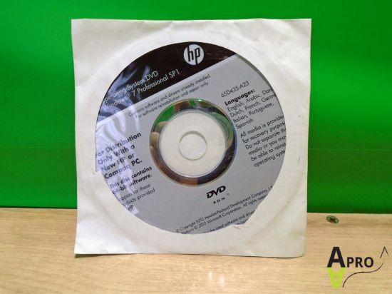Picture of HP WINDOWS 7 PROFESSIONAL SP1 REINSTALLATION DVD