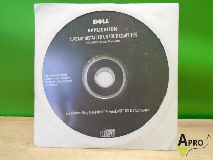 Picture of CYBERLINK POWER DVD DX 8.2 FOR DELL COMPUTERS AND LAPTOPS 0M082R
