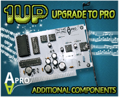 Picture of ADDITIONAL COMPONENTS FOR STANDARD ADLIB CARD - PRO UPGRADE