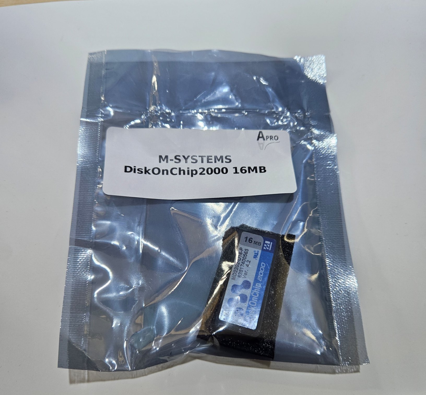AAPRO Your IT Land computer parts. WORKING M-SYSTEMS DiskOnChip2000 ...