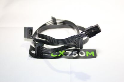 Picture of GENUINE CORSAIR CX750M POWER SUPPLY 6 PIN TO 4 SATA