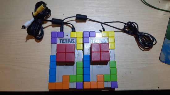 Picture of RADICA ARCADE LEGENDS TETRIS GAME WITH UNIQUE CONTROLLERS