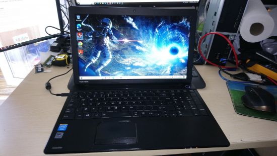 Picture of TOSHIBA SATELLITE C50-A-1CK LAPTOP 6GB 240GB SSD DVDRW HDMI USB 3.0 WITH GOOD BATTERY AND CHARGER