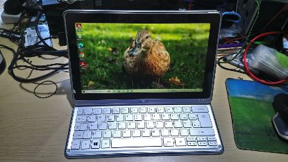 Picture of ACER ASPIRE P3 TABLET i3 3rd gen 11.6INCH WITH RECHARGABLE BLUETOOTH KEYBOARD AND CASE