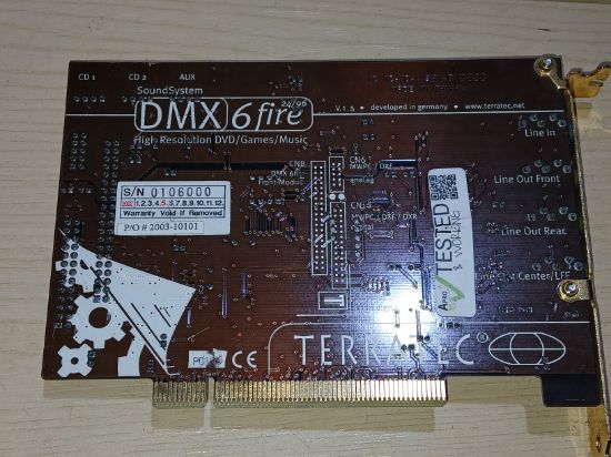 AAPRO Your IT Land computer parts. RETRO TERRATEC DMX 6FIRE 24/96 PCI ...