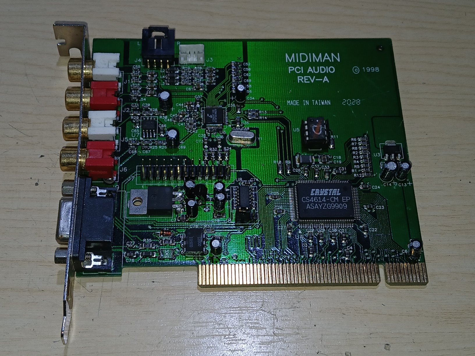 AAPRO Your IT Land computer parts. RETRO MIDIMAN PCI AUDIO REV-A 16/48 ...