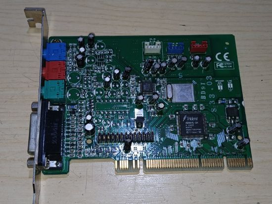 Picture of RETRO AZTECH PCI 64-Q3D PCI238 TRIDENT 4DWAVE-DX PCI SOUND CARD
