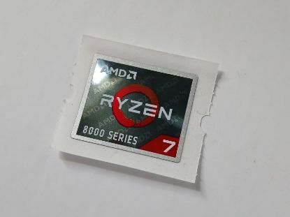 Picture of NOS GENUINE AMD RYZEN 7 8000 SERIES STICKER - UK SELLER