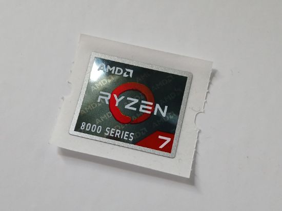 Picture of NOS GENUINE AMD RYZEN 7 8000 SERIES STICKER - UK SELLER
