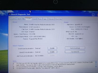 Picture of ASUS EEEPC 1001PX NETBOOK 40GB SSD ON WINDOWS XP PRO SP3 32BIT