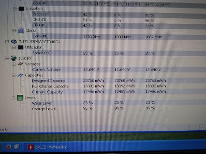 Picture of ASUS EEEPC 1001PX NETBOOK 40GB SSD ON WINDOWS XP PRO SP3 32BIT