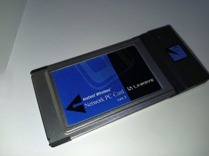 Picture of AMIGA COMPATIBLE LINKSYS WPC11 VER3 16BIT WIFI PCMCIA PC CARD