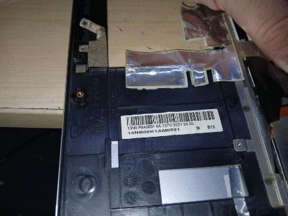 Picture of ASUS N550JV LAPTOP PALMREST WITH FAULTY KEYBOARD