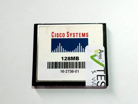 Picture of CISCO COMPACT FLASH 128MB 16-2736-01 16-2736-02 CF CARD