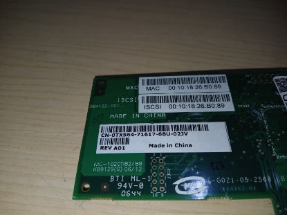 Picture of DELL R9002 BROADCOM BCM95708A0804F NETEXTREME-II 5708 0TX564 NETWORK CARD