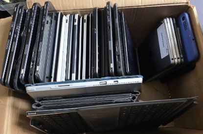 Picture of 29x FAULTY TABLETS JOB LOT APPLE SAMSUNG DELL - BUNDLE FOR PARTS