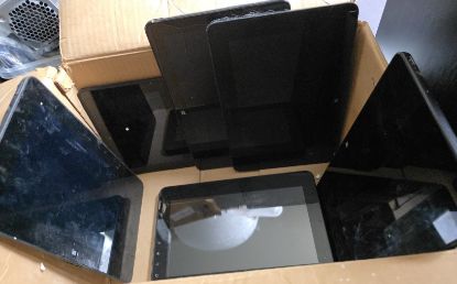 Picture of 29x FAULTY TABLETS JOB LOT APPLE SAMSUNG DELL - BUNDLE FOR PARTS