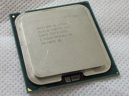 Picture of ✔️ INTEL CORE 2 DUO E7500 @ 2.93GHz LGA775 SLB9Z SLGTE - UK SELLER