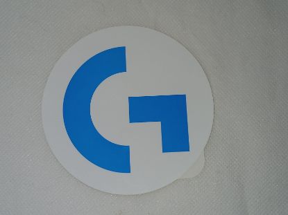 Picture of NOS GENUINE LOGITECH G VINYL 9CM 90MM ROUND STICKER - UK SELLER