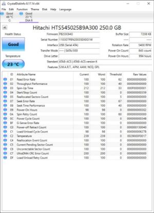 Picture of 250GB SATA 2.5" 2.5 INCH HARD DRIVE HDD WORKING NO BADS MIX BRANDS
