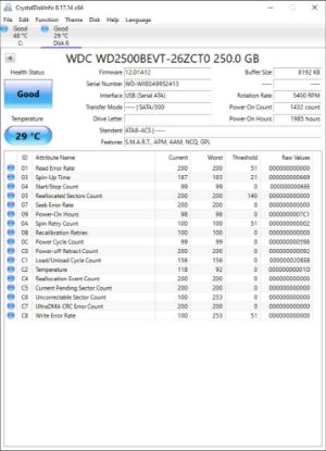 Picture of 250GB SATA 2.5" 2.5 INCH HARD DRIVE HDD WORKING NO BADS MIX BRANDS