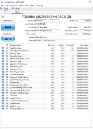 Picture of 250GB SATA 2.5" 2.5 INCH HARD DRIVE HDD WORKING NO BADS MIX BRANDS