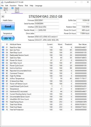Picture of 250GB SATA 2.5" 2.5 INCH HARD DRIVE HDD WORKING NO BADS MIX BRANDS