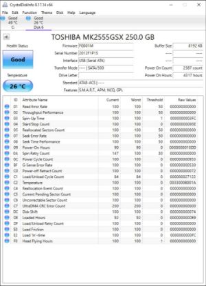 Picture of 250GB SATA 2.5" 2.5 INCH HARD DRIVE HDD WORKING NO BADS MIX BRANDS