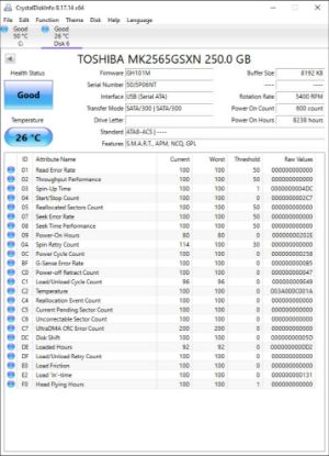 Picture of 250GB SATA 2.5" 2.5 INCH HARD DRIVE HDD WORKING NO BADS MIX BRANDS