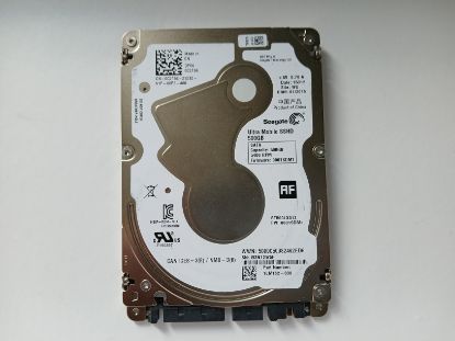 Picture of SEAGATE ST500LX012 500GB Ultra Mobile SSHD 8GB NAND Flash 5mm 2.5" SATA HDD