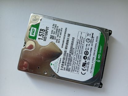 Picture of 1.5TB WD15NPVT 15mm WD INTELLIPOWER 2.5 INCH SATA HARD DRIVE