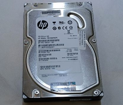 Picture of SAS 1TB 3.5" 7200RPM HP MB1000FBZPL 3.5 INCH HARD DRIVE HDD