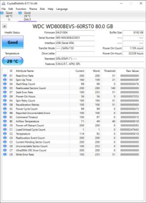 Picture of 80GB SATA 2.5" 2.5 INCH 9.5MM HARD DRIVE HDD WORKING NO BADS