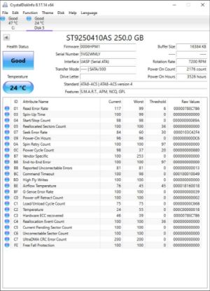 Picture of 250GB SATA 2.5" 2.5 INCH HARD DRIVE HDD WORKING NO BADS MIX BRANDS