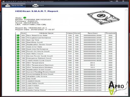 Picture of 100GB SATA 2.5" 2.5 INCH 9.5MM HARD DRIVE HDD WORKING NO BADS