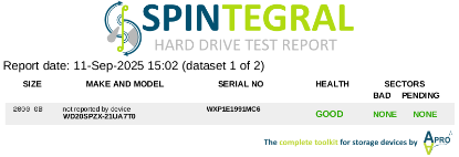 Picture of WD20SPZX WD BLUE 2TB 2.5 inch 7MM SATA HARD DRIVE
