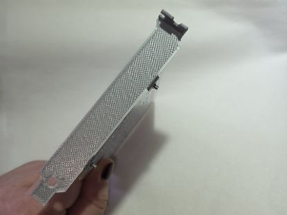 Picture of SILVER PLASTIC HIGH PROFILE BLANK BRACKET FOR ISA CARD XT-IDE XT-CF