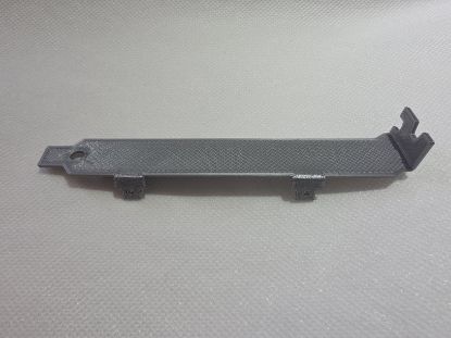 Picture of SILVER PLASTIC HIGH PROFILE BLANK BRACKET FOR ISA CARD XT-IDE XT-CF
