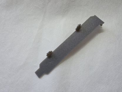 Picture of GREY PLASTIC HIGH PROFILE BLANK BRACKET FOR ISA CARD XT-IDE XT-CF