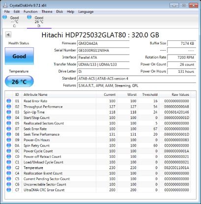 Picture of 320GB IDE 3.5" 3.5 HARD DRIVE HDD RETRO ATA IDE NO BADS