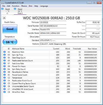 Picture of 250GB IDE 3.5" 3.5 HARD DRIVE HDD RETRO ATA IDE NO BADS