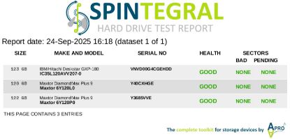 Picture of 120GB IDE 3.5" 3.5 HARD DRIVE HDD WORKING NO BADS MIX BRANDS