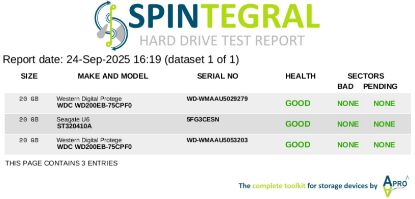 Picture of 20GB IDE 3.5" 3.5 HARD DRIVE HDD WORKING NO BADS MIX BRANDS