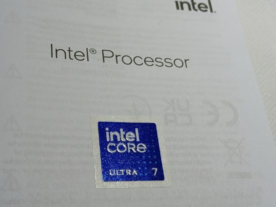 Picture of NOS GENUINE BLUE INTEL CORE ULTRA 7 STICKER