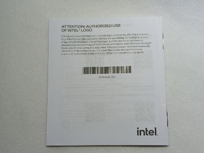Picture of NOS GENUINE BLUE INTEL CORE ULTRA 7 STICKER