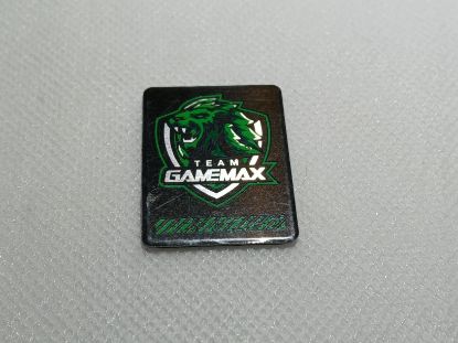 Picture of NOS GENUINE TEAM GAMEMAX STICKER BADGE 25mm x 32mm
