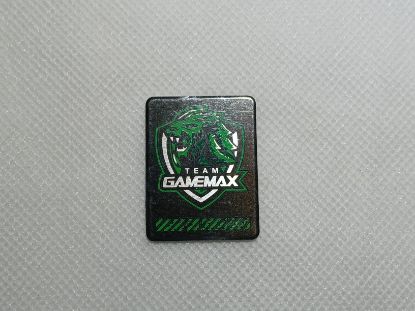 Picture of NOS GENUINE TEAM GAMEMAX STICKER BADGE 25mm x 32mm