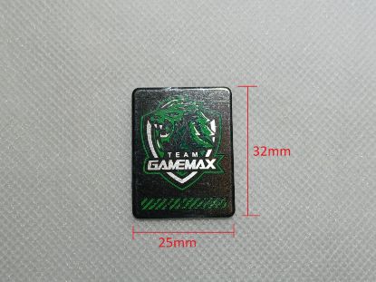 Picture of NOS GENUINE TEAM GAMEMAX STICKER BADGE 25mm x 32mm